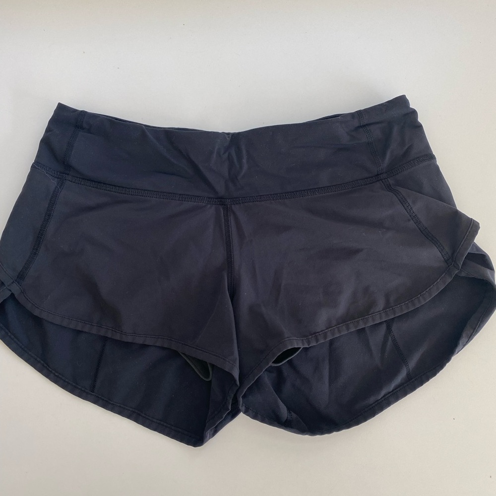 Lululemon classic black running short